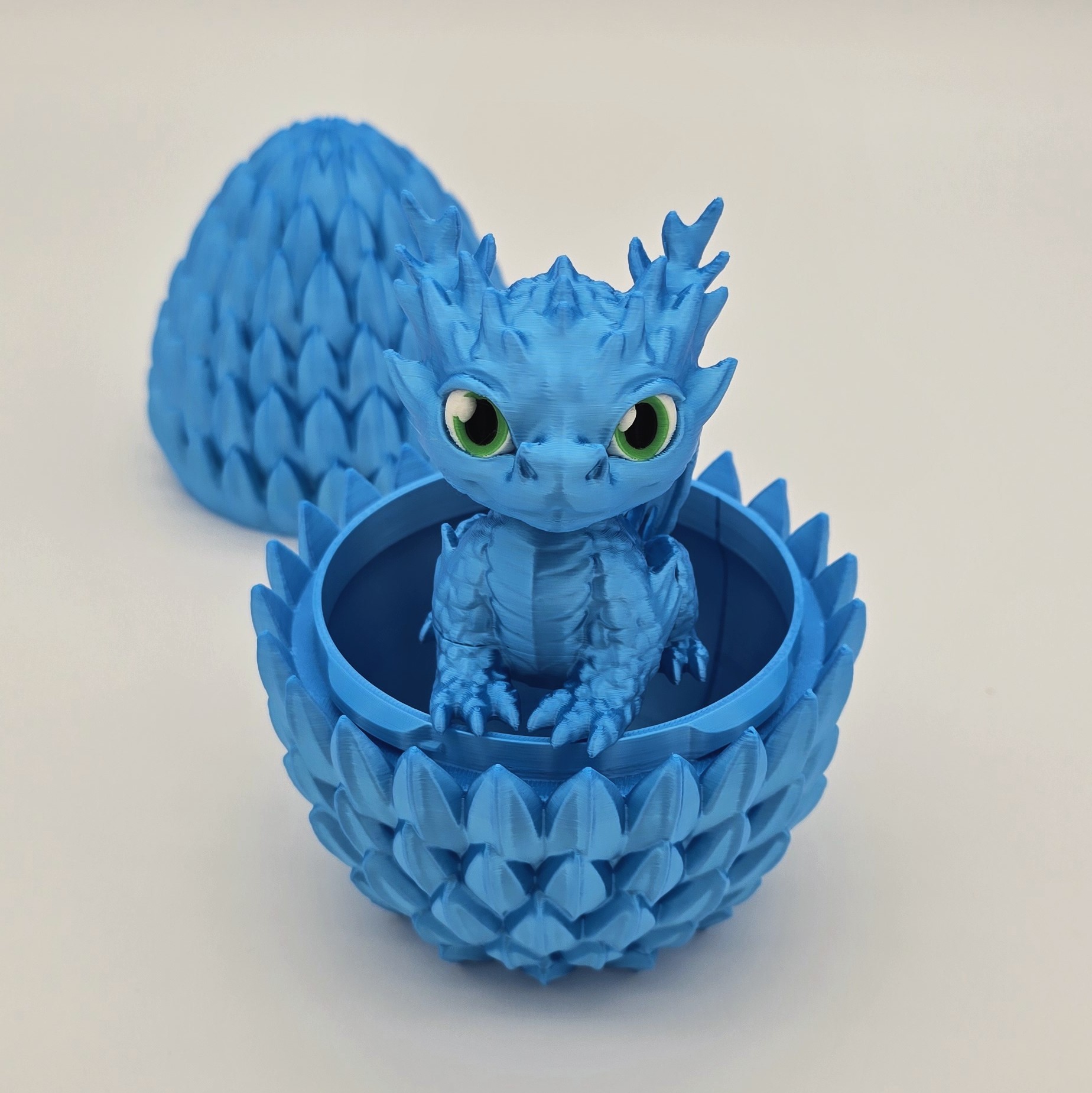 Blauer-Drache im Ei Ansicht 4